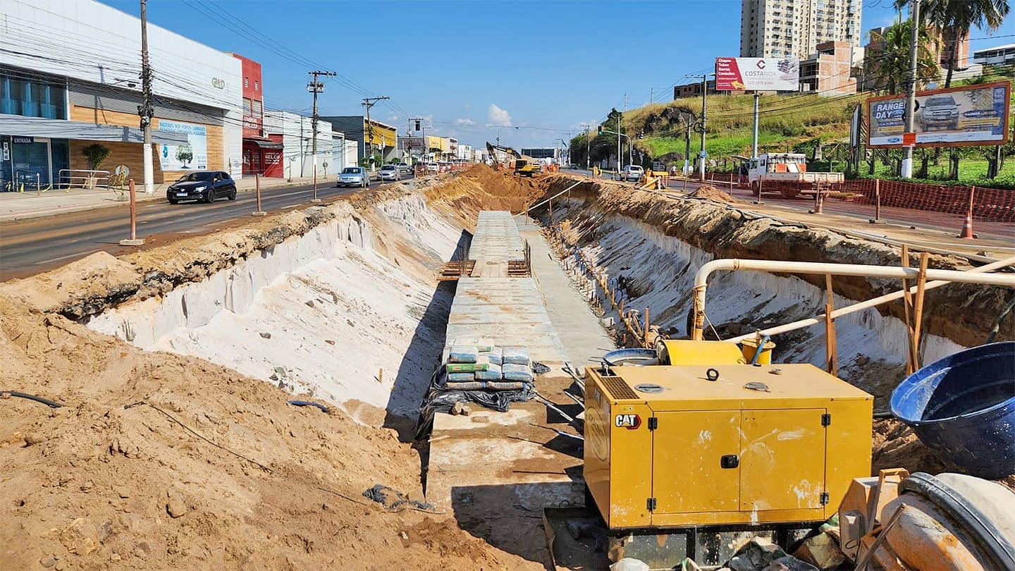 Governador Visita Obras De Macrodrenagem Em Vila Velha