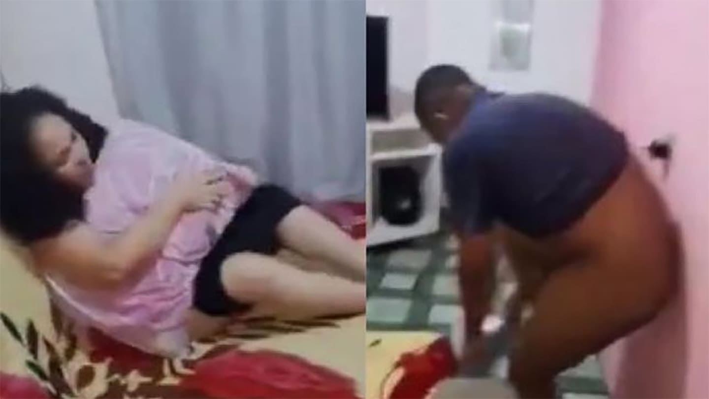 VÍDEO | Irmã de igreja chega em casa e flagra marido com outra no sofá